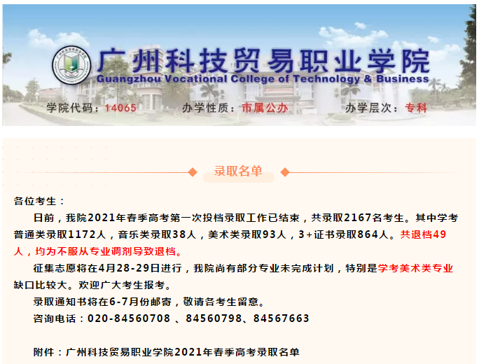 2021年3+證書錄取什么時(shí)候查結(jié)果？錄取通知書什么時(shí)候發(fā)？(圖5)
